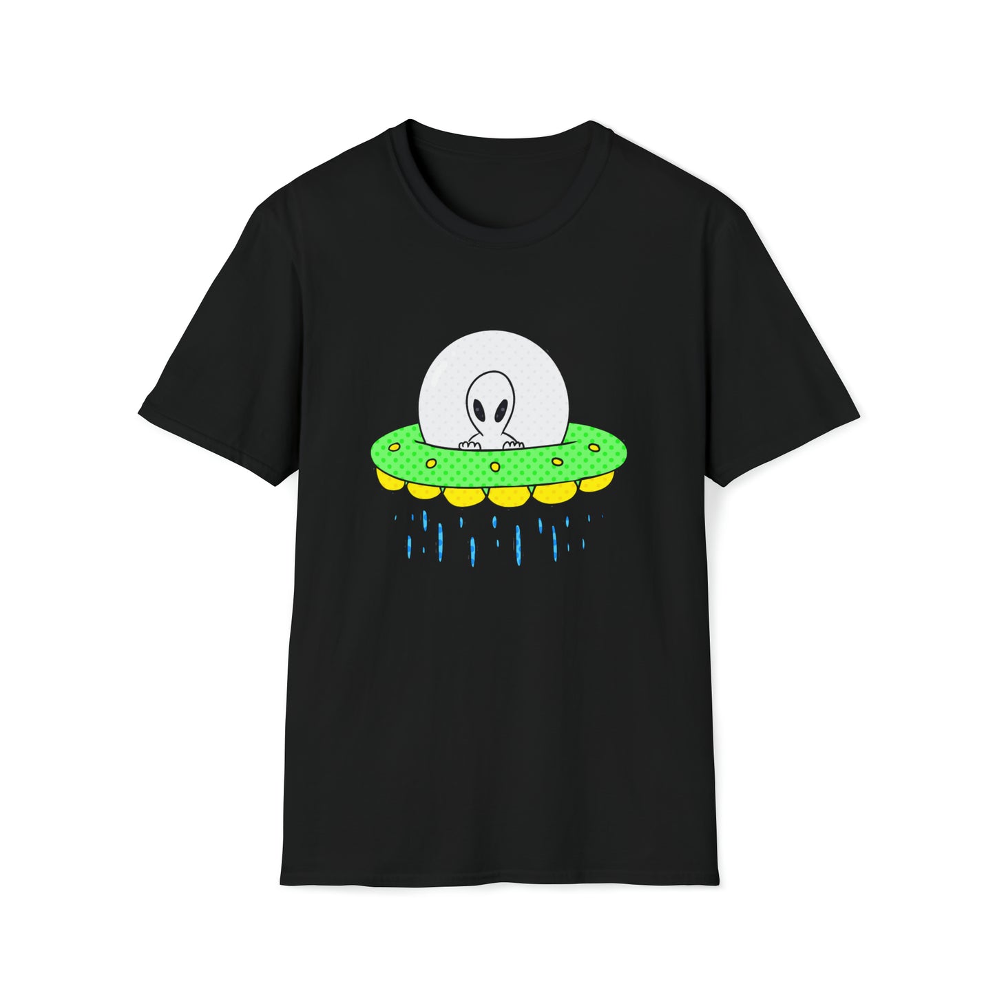 Noche Estelar - La camiseta alienígena unisex Softstyle