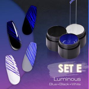 Maniküre Luminous Nail Art Spider Nagelgel UV-Nagellack