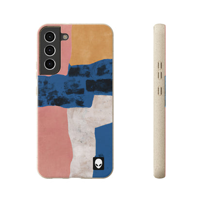 „Zusammenspiel von Licht und Schatten: Eine abstrakte Collage“ – The Alien Eco-Friendly Cases