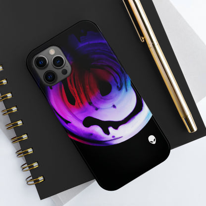 "Exploring Contrasts: A Colorful Dance of Luminance and Chromatic Aberration" - The Alien Tough Phone Cases