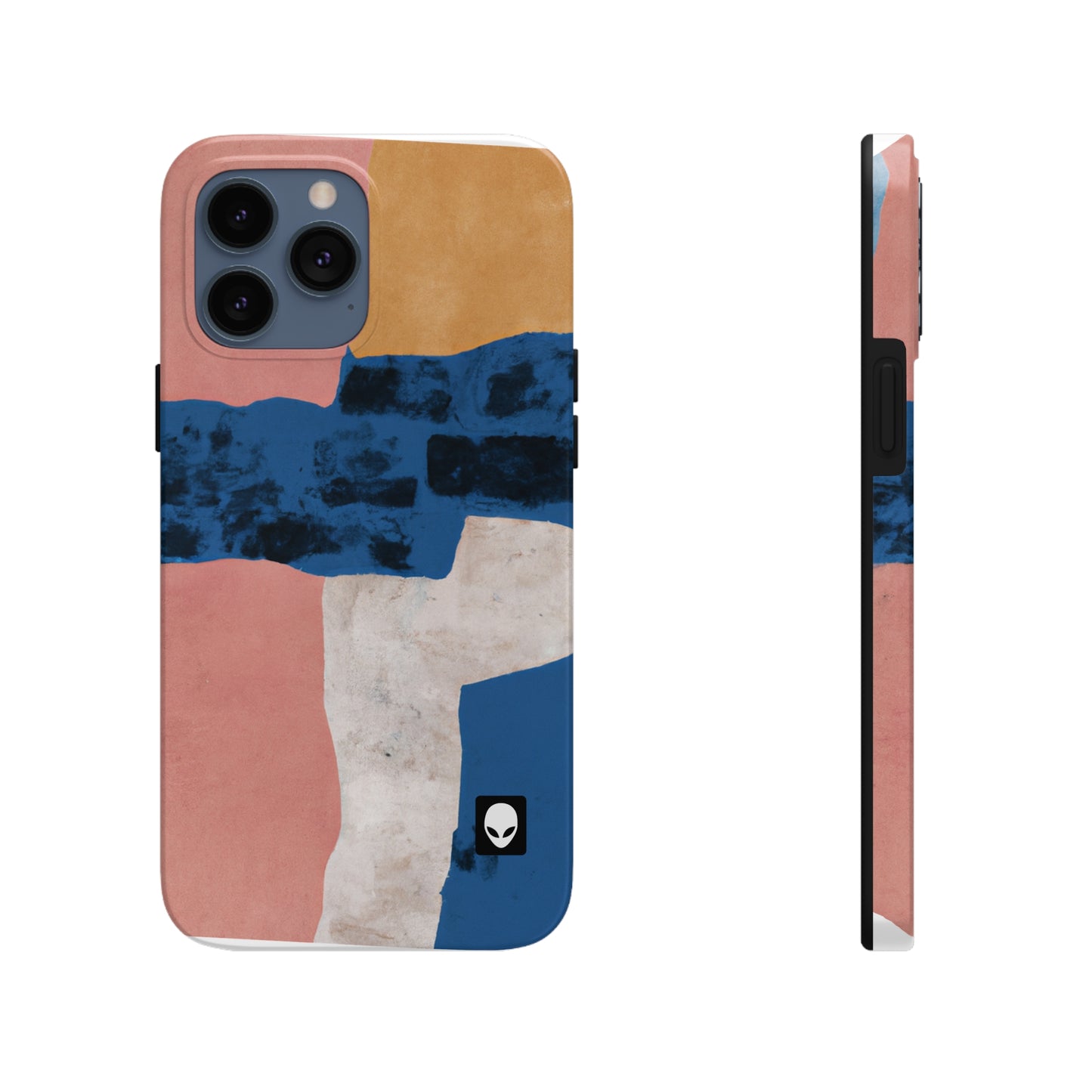 "Interacción de luces y sombras: un collage abstracto" - The Alien Tough Phone Cases