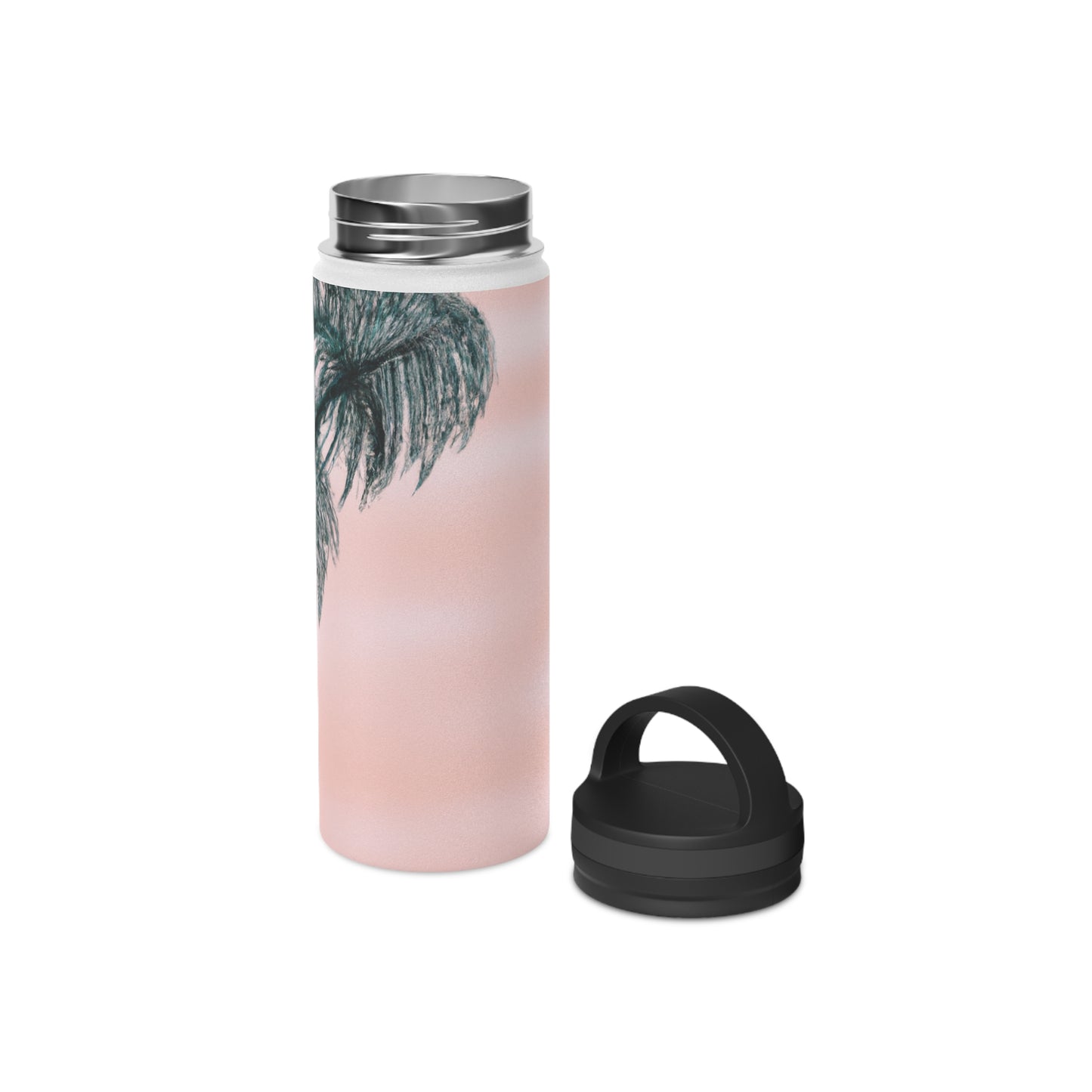 "A Nature-Lover's Ode: Capturing the Splendor of the Wild" - The Alien Stainless Steel Water Bottle, Handle Lid