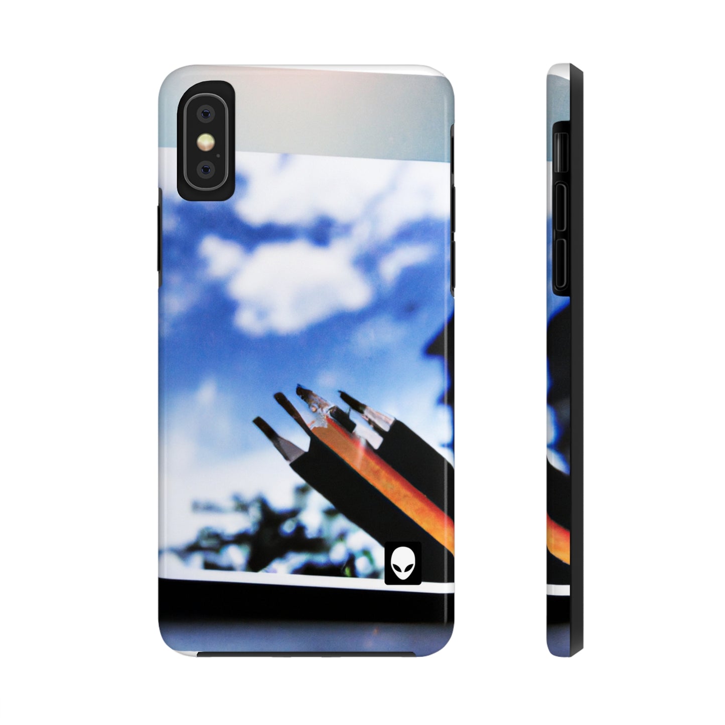 „Colors of Home: Orte durch Kunst erkunden“ – The Alien Tough Phone Cases