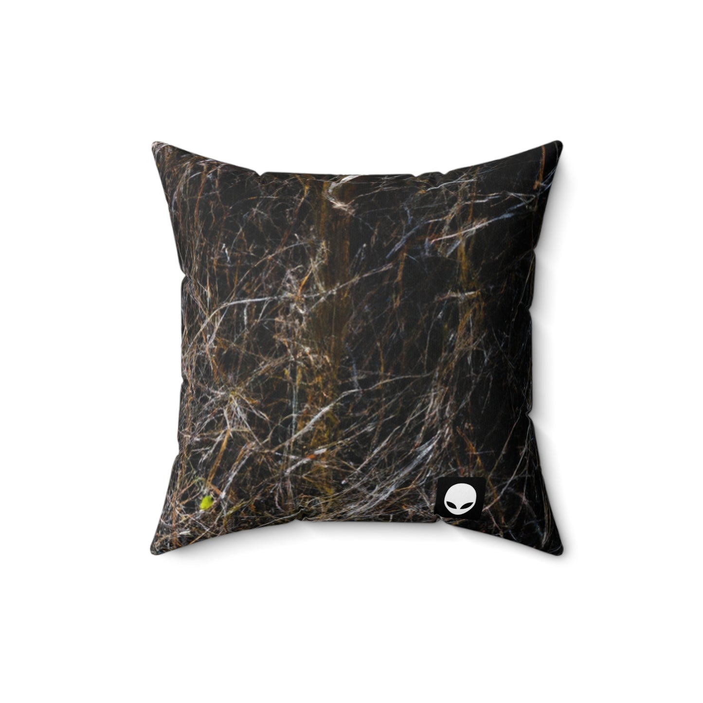 "Un vistazo a la gloria de la naturaleza" - The Alien Square Pillow