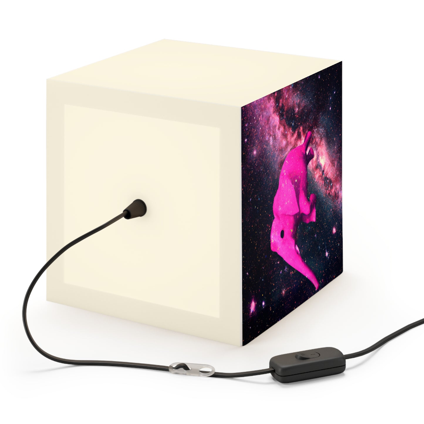 "Majestic Pinkelephant Exploration" - The Alien Light Cube Lamp