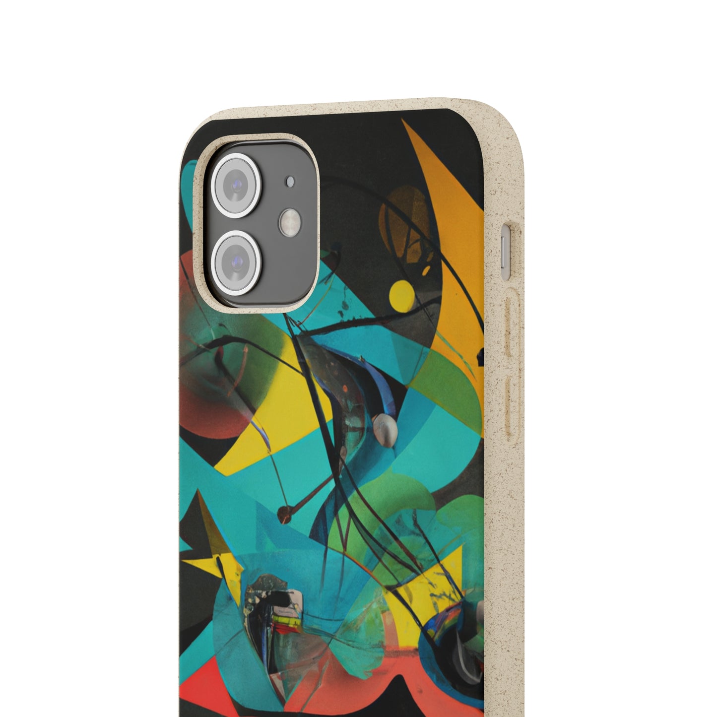 "Illusionary Perspective: A Colorful Dance of Light" - The Alien Eco-friendly Cases