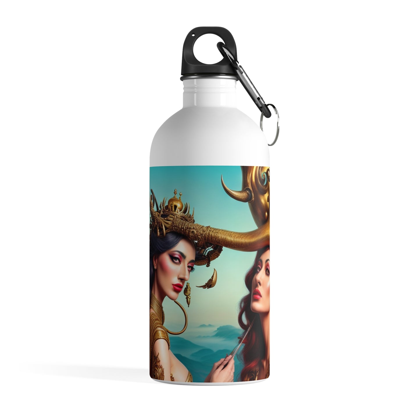 "Metaphorical Madness: An Exploration of Salvador Dali's Surreal Worlds" - The Alien Stainless Steel Water Bottle