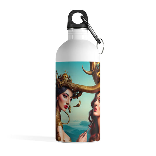 "Metaphorical Madness: An Exploration of Salvador Dali's Surreal Worlds" - The Alien Stainless Steel Water Bottle