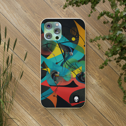 "Illusionary Perspective: A Colorful Dance of Light" - The Alien Eco-friendly Cases