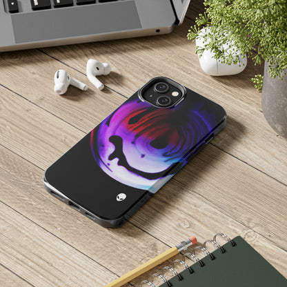 "Exploring Contrasts: A Colorful Dance of Luminance and Chromatic Aberration" - The Alien Tough Phone Cases