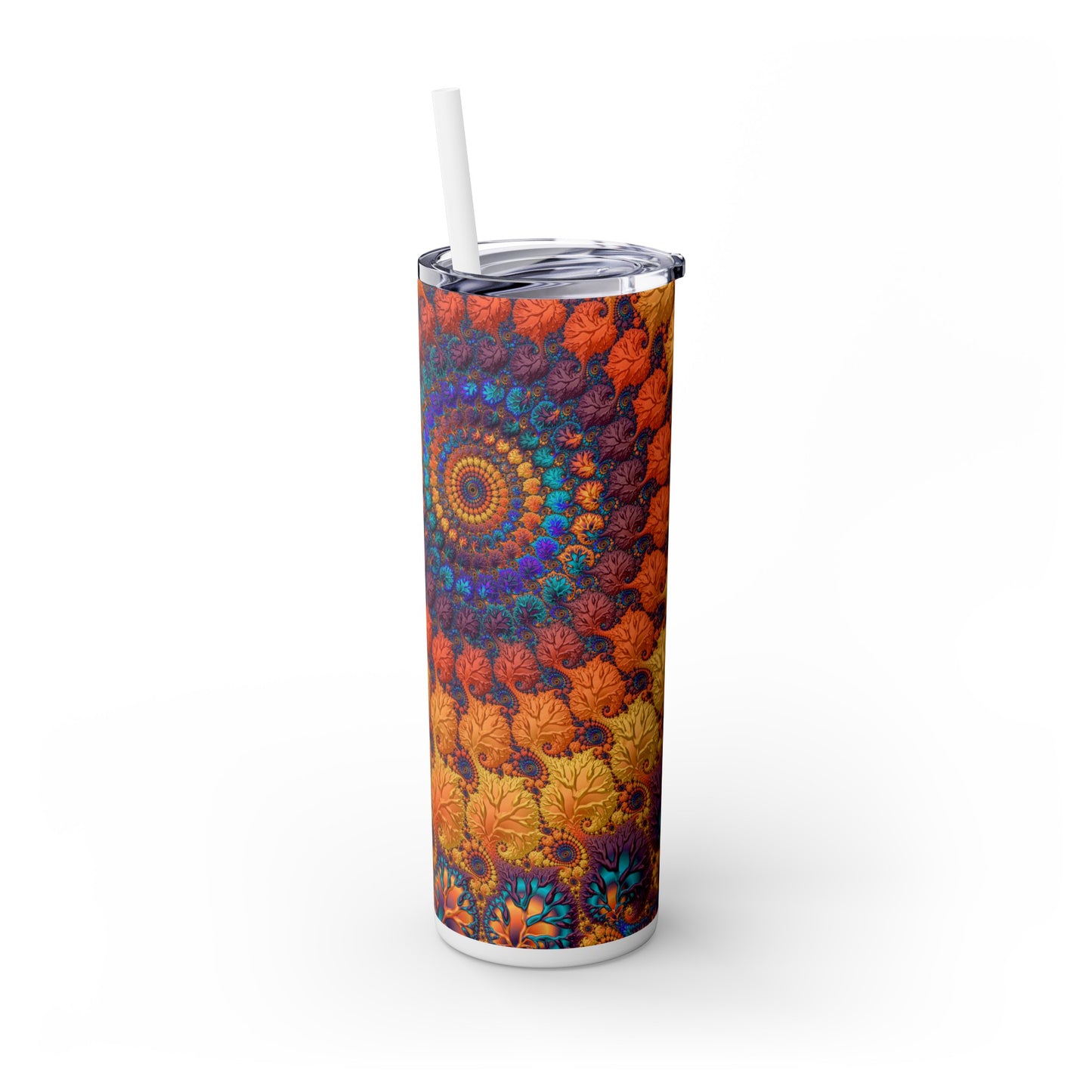 Palette Pizzazz - The Alien Maars® Skinny Tumbler with Straw 20oz