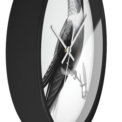 "A Melodic Moment" - The Alien Wall Clock Minimalism Style