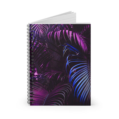 Palette Passions - The Alien Spiral Notebook (Ruled Line)