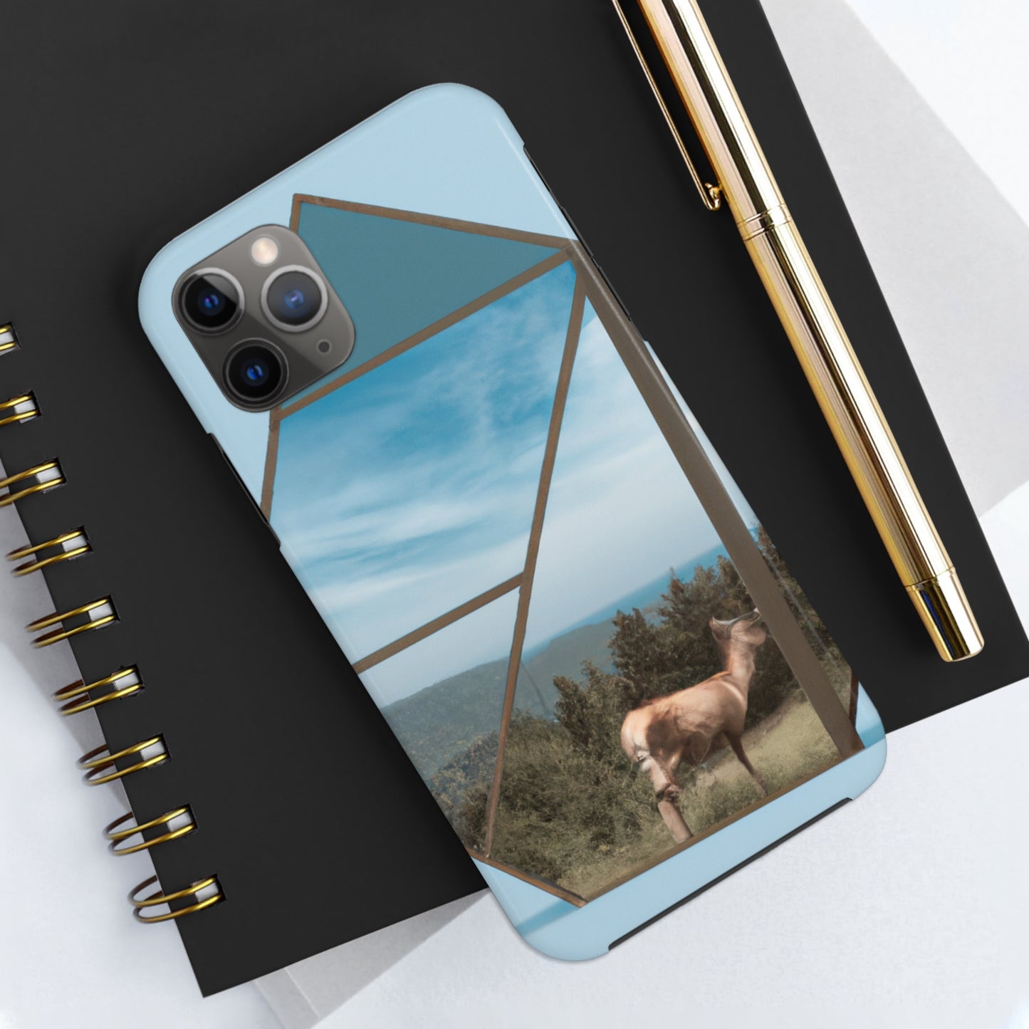 "Dreamscapes: An Everyday Art Collage" - The Alien Tough Phone Cases