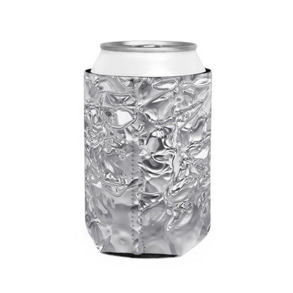 Shimmer Steel - The Alien Can Cooler Sleeve