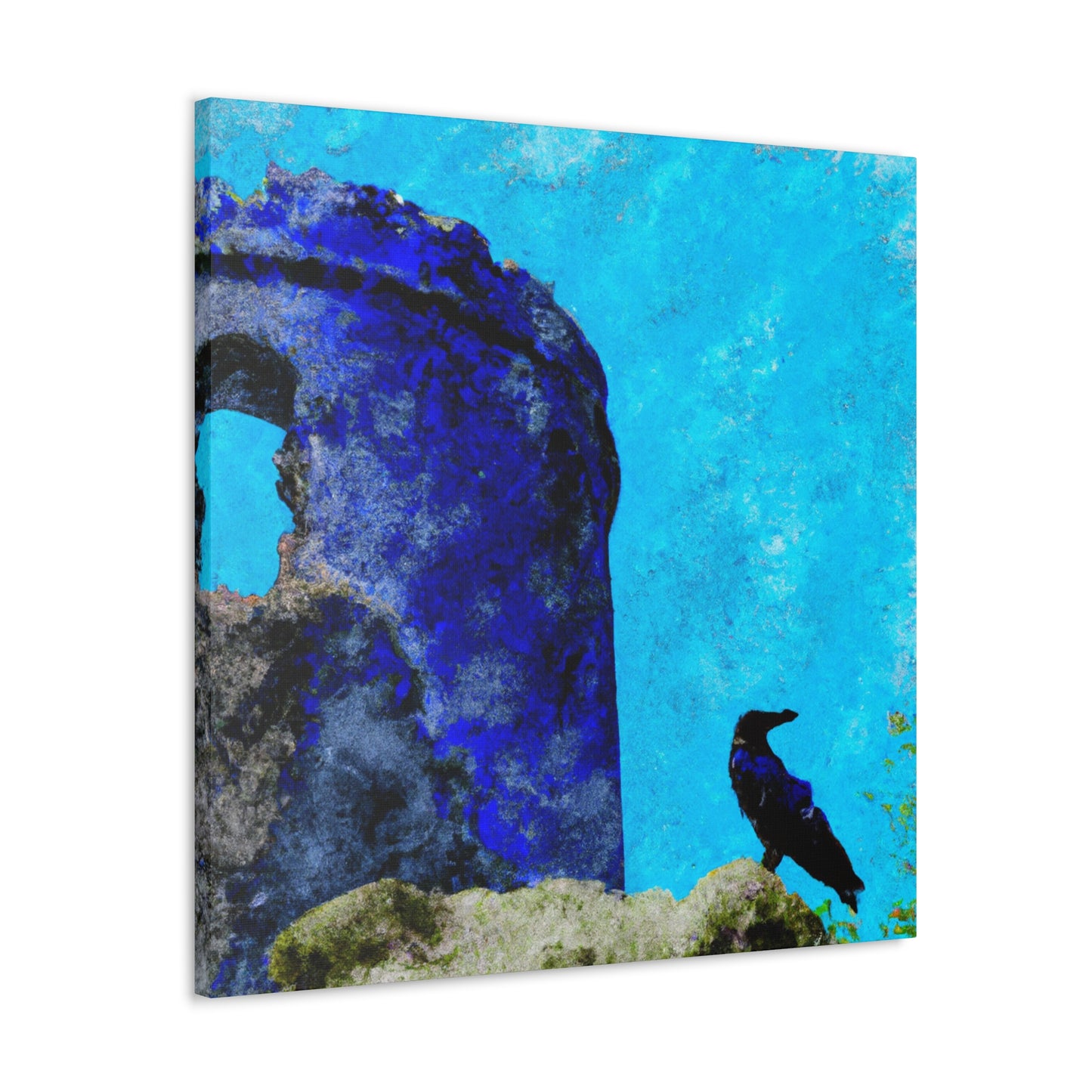 "Crow's Perch on a Waning Tower" - The Alien Canva