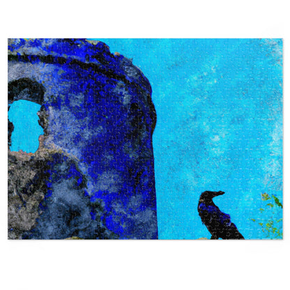 "Crow's Perch on a Waning Tower" - The Alien Jigsaw Puzzle