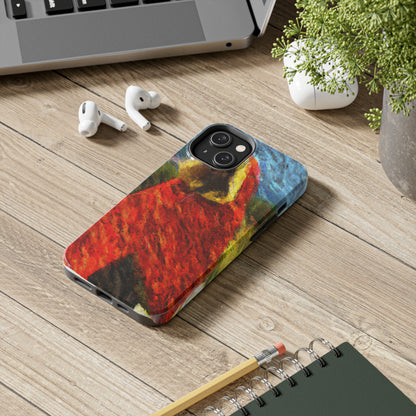 The Tattered Red Cloaked Stranger - The Alien Tough Phone Cases