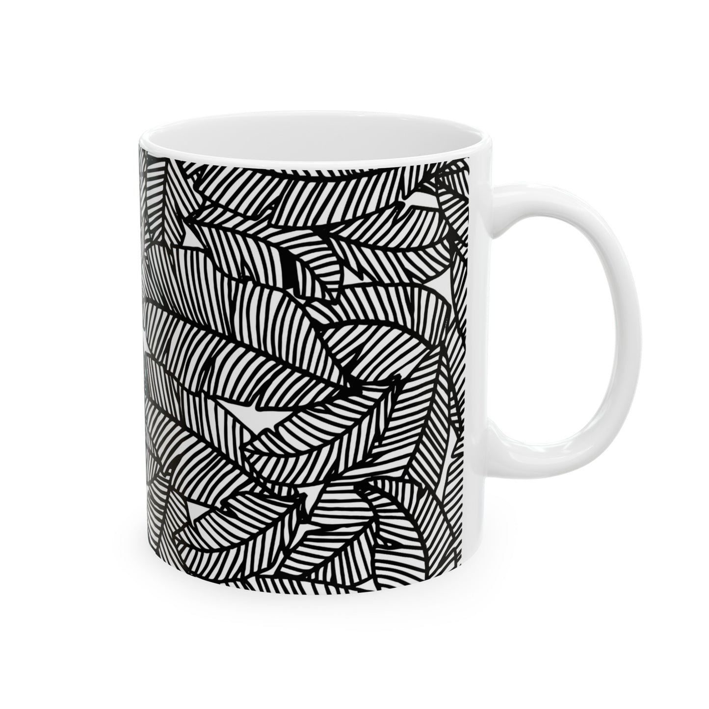 Poesía pintada - La taza de cerámica alienígena 11oz