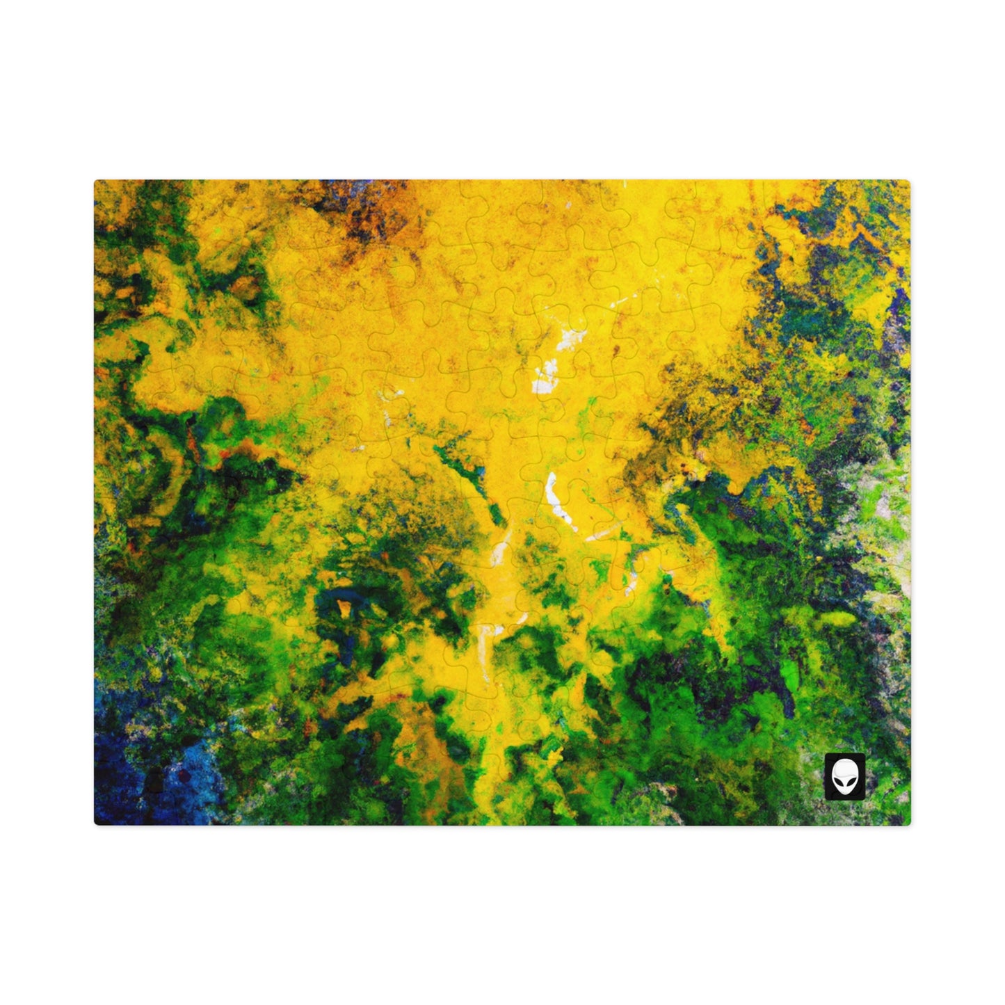 "Exploring Colorful Textures" - The Alien Jigsaw Puzzle