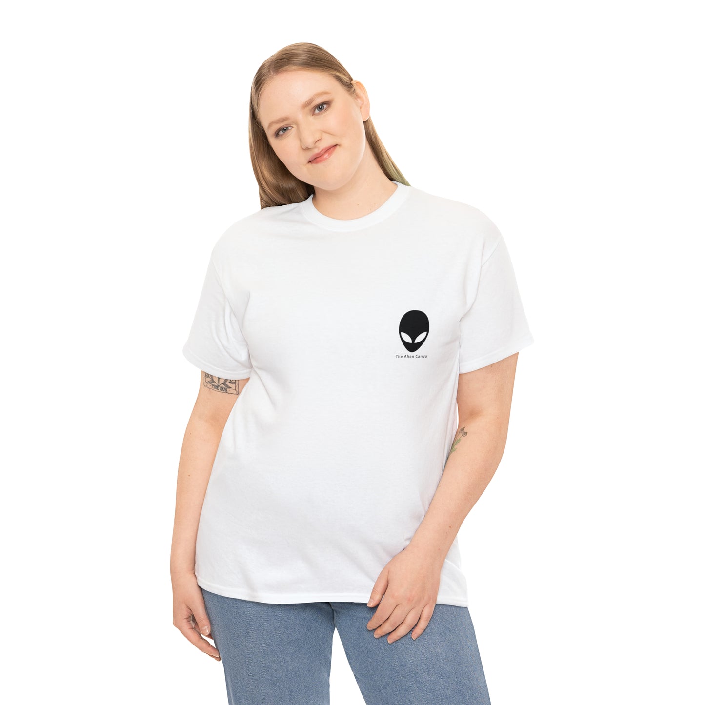 „Eine Licht- und Schattenbeleuchtung“ – Das Alien-T-Shirt