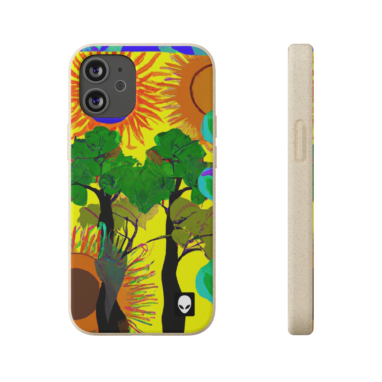 "Collision of Nature's Beauty" - The Alien Eco-friendly Cases