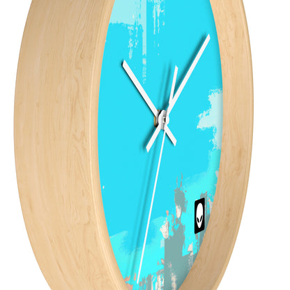 "Un paisaje ventoso: una combinación de tradición y modernidad" - The Alien Wall Clock