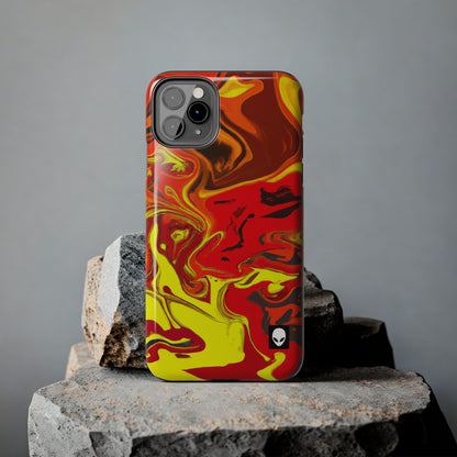 "Abstract Energy in Motion" - The Alien Tough Phone Cases