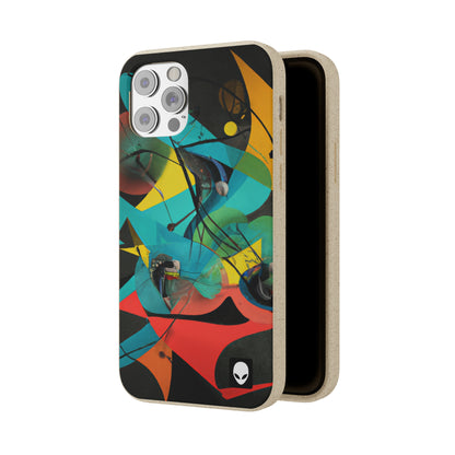 "Illusionary Perspective: A Colorful Dance of Light" - The Alien Eco-friendly Cases