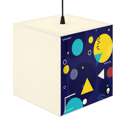 "Geometric Fusion: Bringing Your Vision to Colorful Life" - The Alien Light Cube Lamp