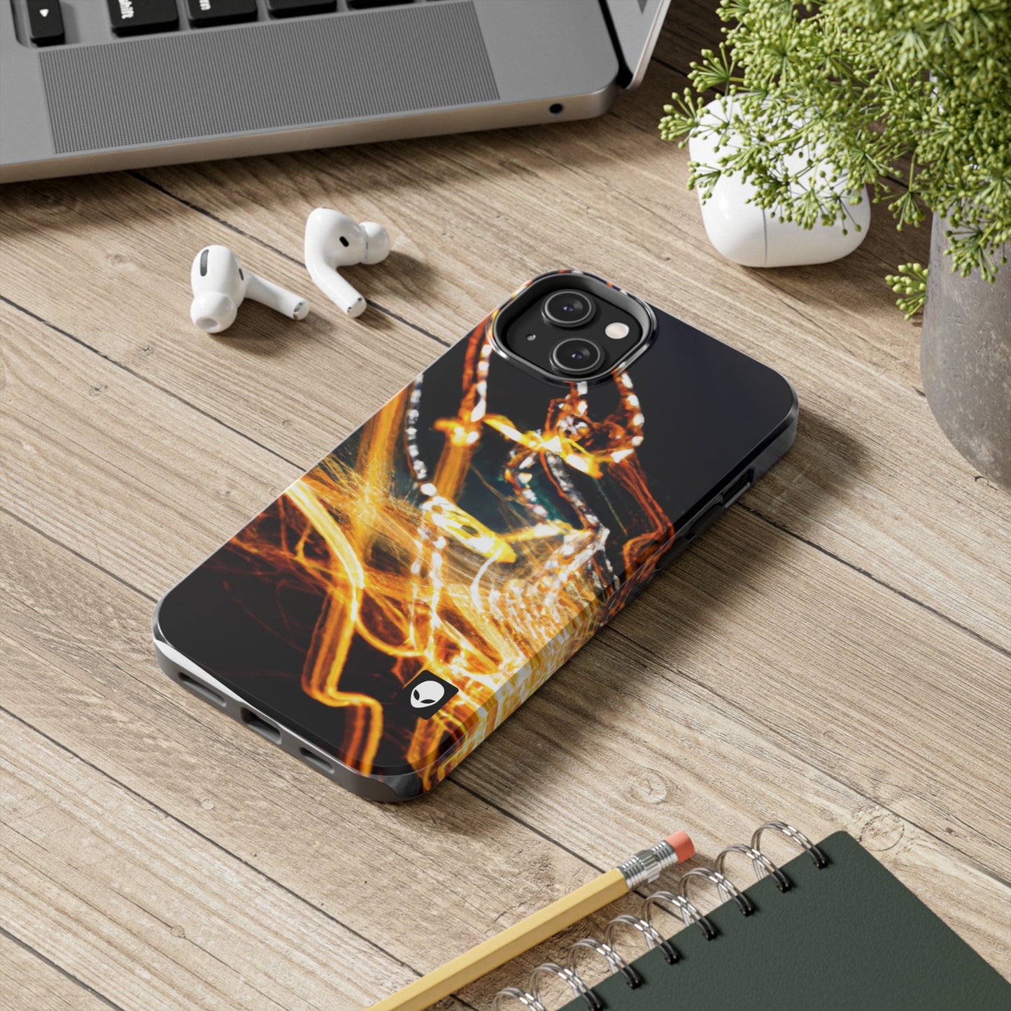 "Disrupción caótica: una exploración abstracta" - The Alien Tough Phone Cases