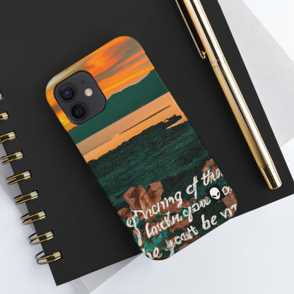 "Visiones inspiradoras: una exploración visual de ideas motivadoras" - The Alien Tough Phone Cases