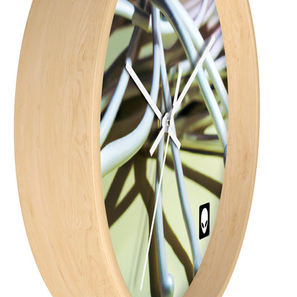 "Abstract Artistry: Constructing Emotion from Common Objects" - The Alien Wall Clock