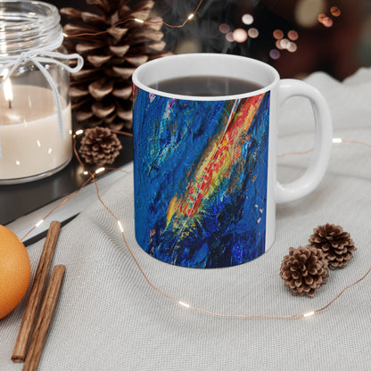 Whimsical Wonders - The Alien Ceramic Mug 11oz