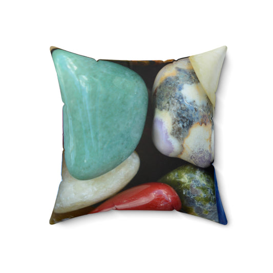 Imagination Unleashed - The Alien Spun Polyester Square Pillow