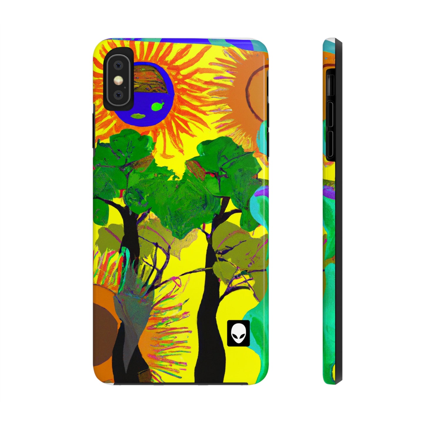 "Collision of Nature's Beauty" - The Alien Tough Phone Cases