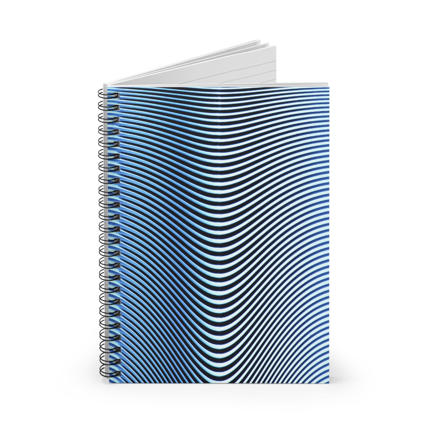 Metal Mosaic - The Alien Spiral Notebook (Ruled Line)