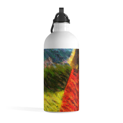 The Tattered Red Cloaked Stranger - The Alien Stainless Steel Water Bottle