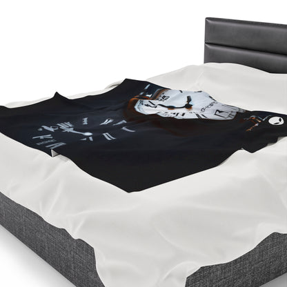 Timeless Visuals: Exploring the Concept of Time Through the Ages. - The Alien Velveteen Plush Blanket