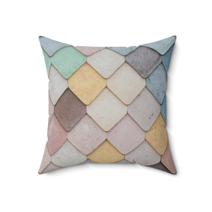 Spectrum Sculpt - The Alien Spun Polyester Square Pillow