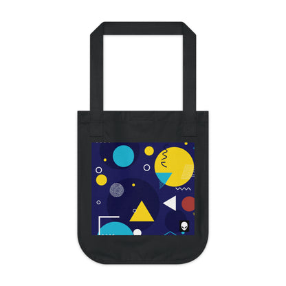 "Fusión geométrica: llevando su visión a la vida colorida" - The Alien Eco-friendly Tote Bag