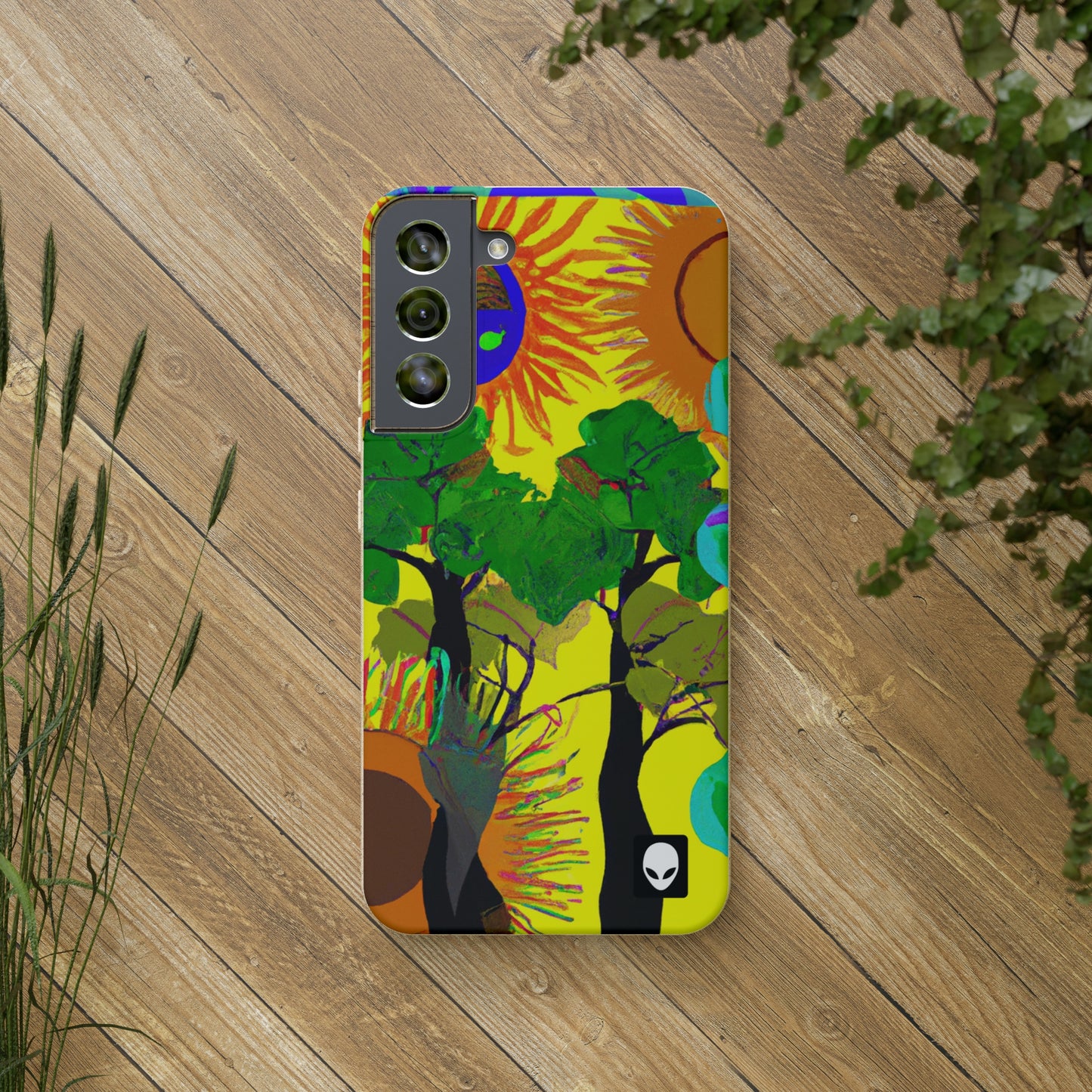 "Collision of Nature's Beauty" - The Alien Eco-friendly Cases