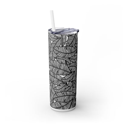 Painted Poetry - The Alien Maars® Skinny Tumbler with Straw 20oz