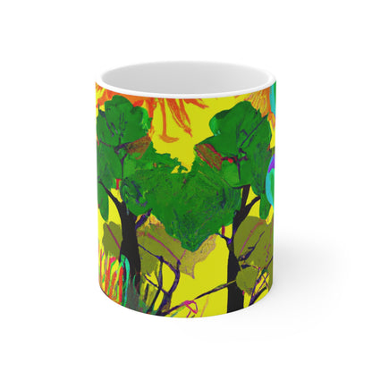 "Collision of Nature's Beauty" - The Alien Ceramic Mug 11 oz