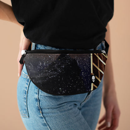 "Una historia de arte narrativo: una obra maestra de técnicas mixtas" - The Alien Fanny Pack