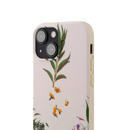 "Exploring Nature's Palette: An Experiment in Abstract Art" - The Alien Eco-friendly Cases