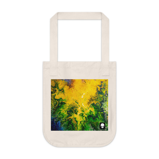 "Exploring Colorful Textures" - The Alien Eco-friendly Tote Bag