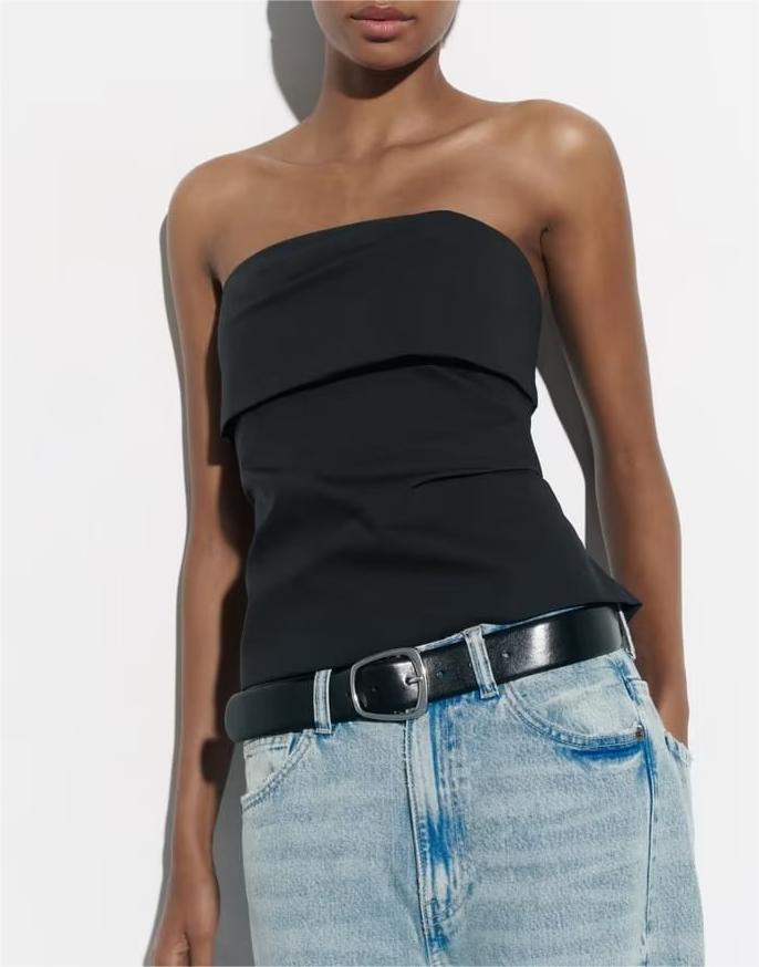 Women Sexy Sexy off Neck off the Shoulder Tube Top Vest