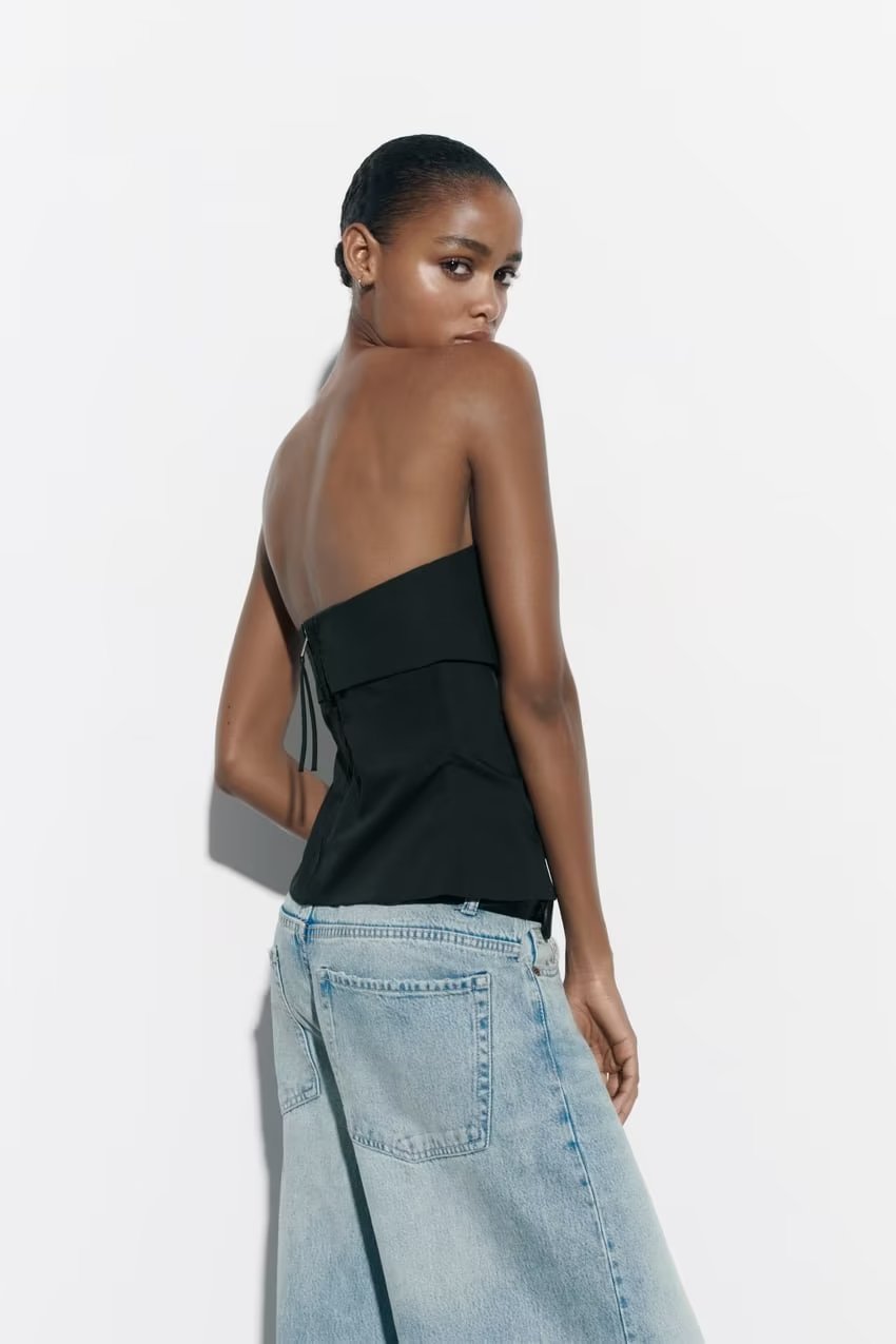 Women Sexy Sexy off Neck off the Shoulder Tube Top Vest