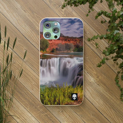 "Capturing Nature's Beauty: Crafting an Iconic Landscape in Vibrant Art" - The Alien Eco-friendly Cases